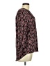 Krazy Kat 100% Rayon Black Long Sleeve Blouse Size M - photo 4