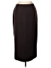 Sag Harbor Solid Burgundy Formal Skirt Size 12 - photo 1