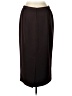 Sag Harbor Solid Burgundy Formal Skirt Size 12 - photo 2