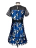 Foxiedox 100% Polyester Blue Cocktail Dress Size 4 - photo 2