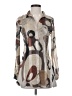 Komarov 100% Polyester Brown Casual Dress Size Sm (1) - photo 1