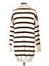 Lillusory Stripes Ivory Pullover Sweater Size L - photo 2