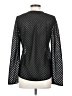 RACHEL Rachel Roy 100% Polyester Black Long Sleeve Top Size S - photo 2