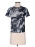 Nike 100% Polyester Silver Active T-Shirt Size M - photo 1