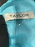 Taylor 100% Polyester Teal Casual Dress Size S - photo 7