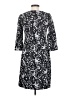 Boden 100% Polyester Graphic Gray Casual Dress Size 4 - photo 2