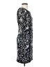 Boden 100% Polyester Graphic Gray Casual Dress Size 4 - photo 4