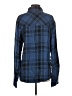 WeWoreWhat 100% Viscose Blue Long Sleeve Polo Size XXS - photo 2