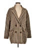 Zara Houndstooth Brown Coat Size S - photo 1