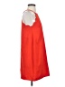 Alya 100% Polyester Solid Orange Casual Dress Size S - photo 4