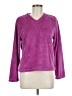Madison & Max 100% Polyester Purple Sweatshirt Size M - photo 1