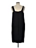 Betsy's Things Solid Black Casual Dress Size L - photo 2