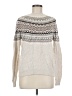 H&M L.O.G.G. Chevron-herringbone Ivory Pullover Sweater Size M - photo 1