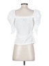 Something Navy White Sleeveless Blouse Size XS - photo 2
