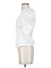 Something Navy White Sleeveless Blouse Size XS - photo 5