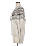 H&M L.O.G.G. Chevron-herringbone Ivory Pullover Sweater Size M - photo 5