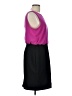 Worthington 100% Polyester Color Block Purple Cocktail Dress Size 12 - photo 4