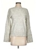 Ann Taylor LOFT Metallic Silver Pullover Sweater Size S - photo 1