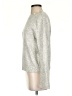 Ann Taylor LOFT Metallic Silver Pullover Sweater Size S - photo 5