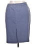 Amanda Smith Solid Blue Formal Skirt Size 14 - photo 2