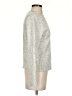 Ann Taylor LOFT Metallic Silver Pullover Sweater Size S - photo 4