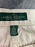 Lauren Jeans Co. 100% Cotton Solid Gray Khakis Size 6 - photo 3