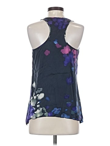 Matty M Sleeveless Silk Top (view 2)