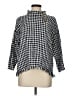 Zara Houndstooth Blue Poncho Size M - photo 1