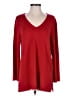 Chico's Red Pullover Sweater Size Med (1) - photo 1