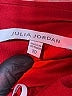 Julia Jordan Solid Burgundy Jumpsuit Size 10 - photo 4