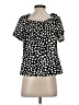 Ann Taylor Black Short Sleeve Top Size S - photo 2