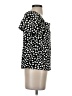 Ann Taylor Black Short Sleeve Top Size S - photo 4