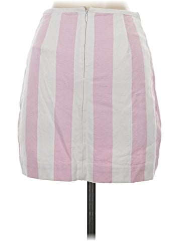 Madewell Gamine Skirt in Cara Stripe (view 2)