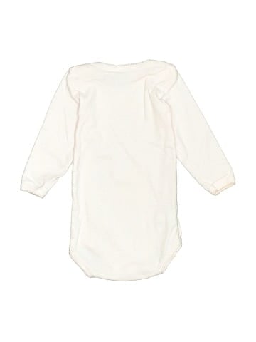 Petit Bateau Long Sleeve Onesie (view 2)