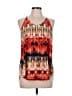 By & By 100% Polyester Red Tank Top Size L - photo 1