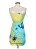 Tresser Tie-dye Yellow Cocktail Dress Size M - photo 2