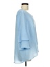 AGB Blue 3/4 Sleeve Blouse Size M - photo 4