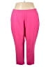 Torrid Solid Pink Active Pants Size 4X Plus (4) - photo 1