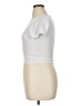 Love Streak Silver Short Sleeve Turtleneck Size XL - photo 5