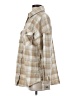 Altar'd State 100% Polyester Plaid Tan Long Sleeve Blouse Size S - photo 5