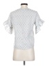 Drew White Short Sleeve Blouse Size S - photo 2