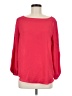 Ann Taylor Factory 100% Polyester Red 3/4 Sleeve Blouse Size M - photo 1