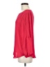 Ann Taylor Factory 100% Polyester Red 3/4 Sleeve Blouse Size M - photo 5
