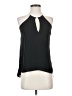 Express 100% Polyester Black Sleeveless Blouse Size XS - photo 1