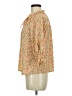 MELLODAY Yellow 3/4 Sleeve Blouse Size M - photo 5