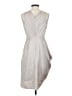 Banana Republic 100% Polyester Silver Cocktail Dress Size 0 - photo 2