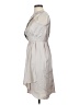 Banana Republic 100% Polyester Silver Cocktail Dress Size 0 - photo 5