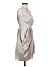 Banana Republic 100% Polyester Silver Cocktail Dress Size 0 - photo 4