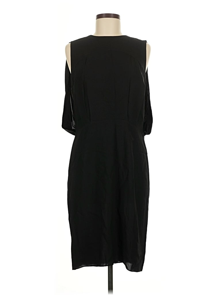 Pre-owned L'agence Casual Dress In Black