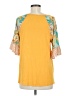 Unbranded Yellow Short Sleeve Top Size M - photo 2